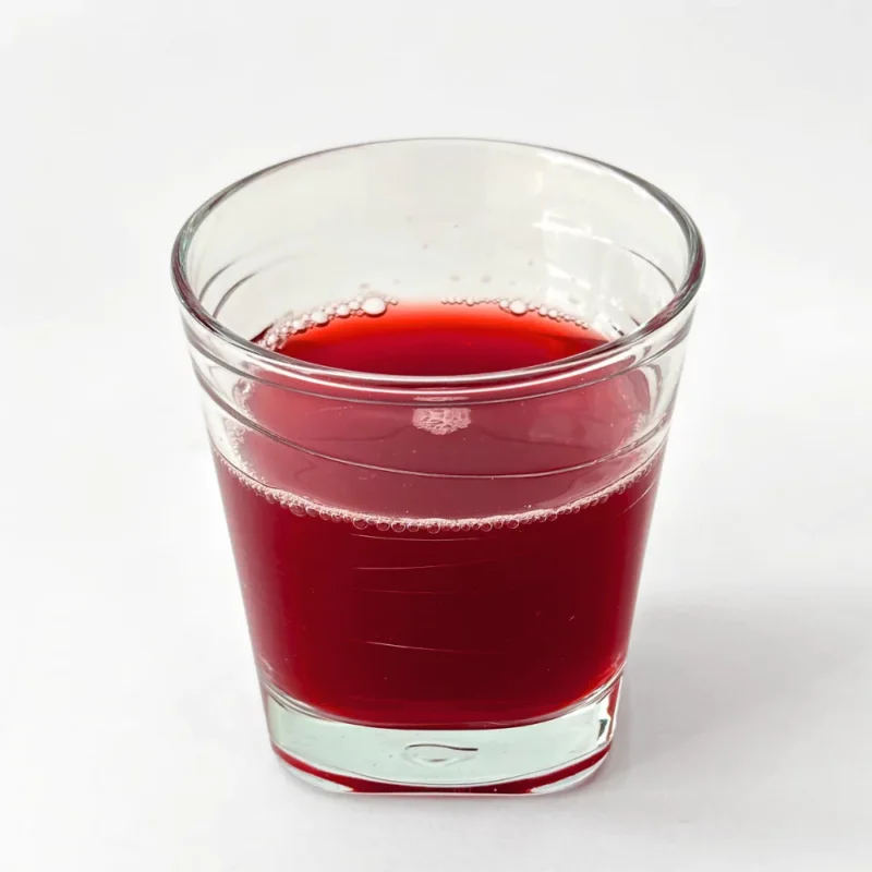 Glass of tart cherry juice